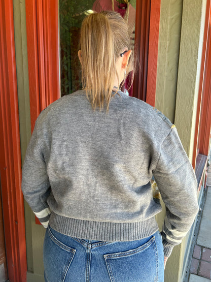 Honey's Pretty Plaid Sweater