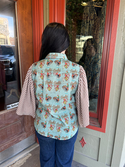 Rita Shirt - Howdy Stripe