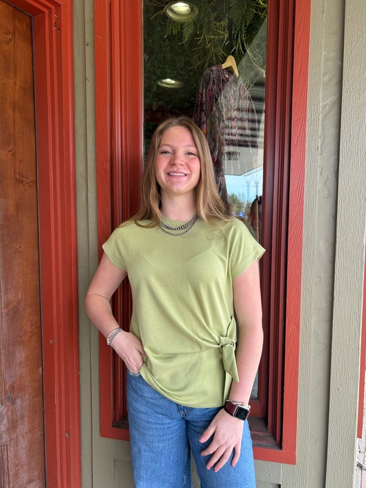 Cassidy Top - Matcha