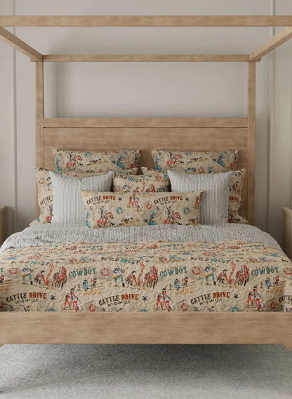 Cattle Drive Queen Quilt