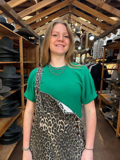 Clair Sweater Top - Green
