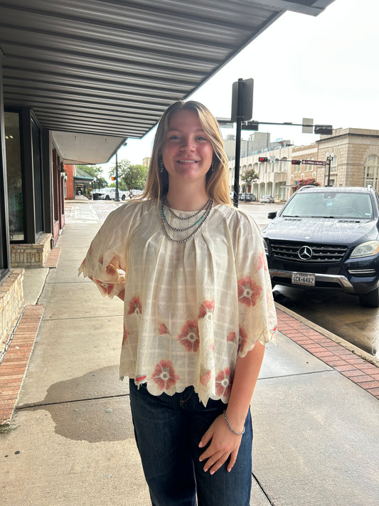 Hibiscus Summer Top