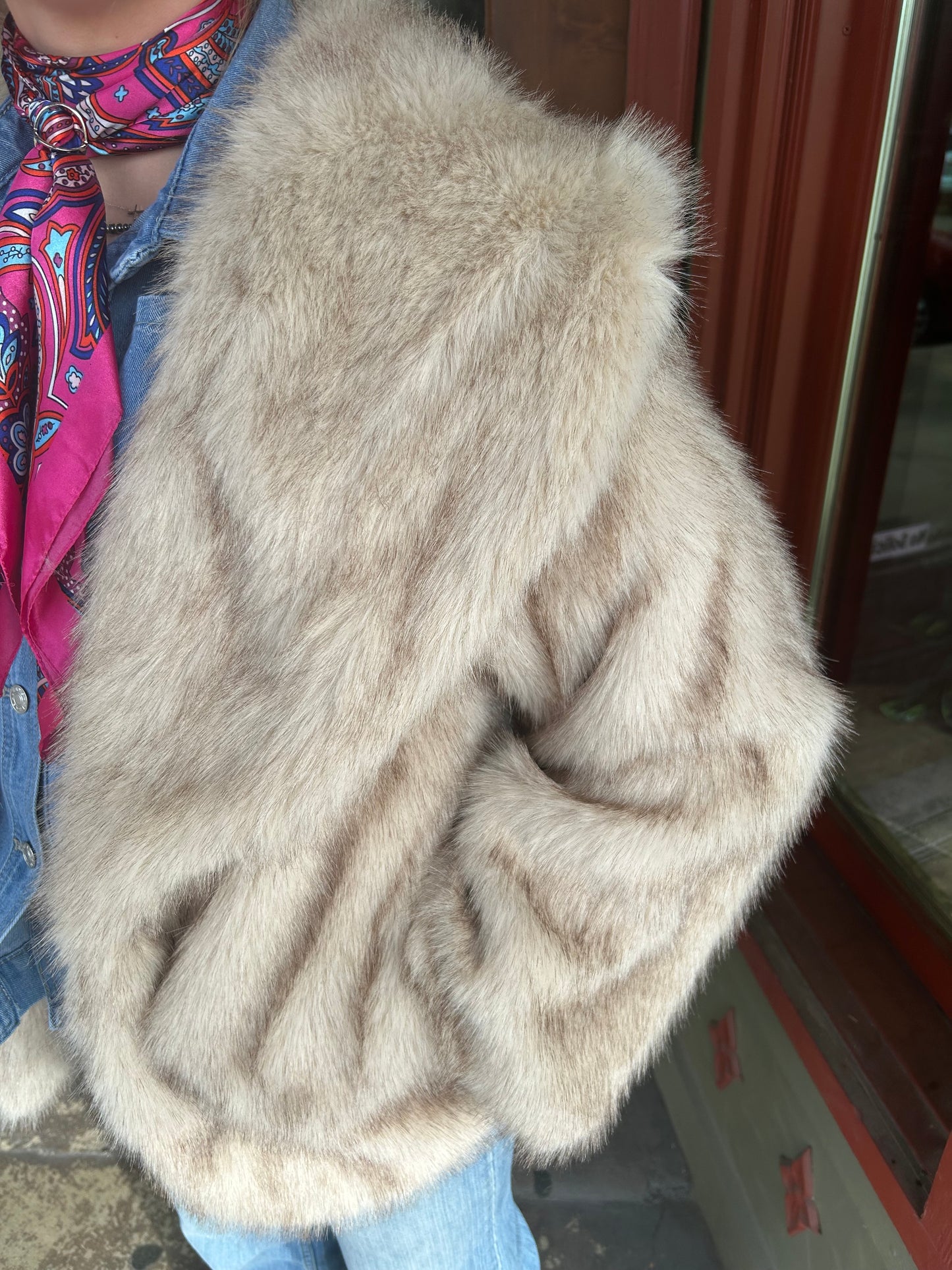 Faux Fur Coat