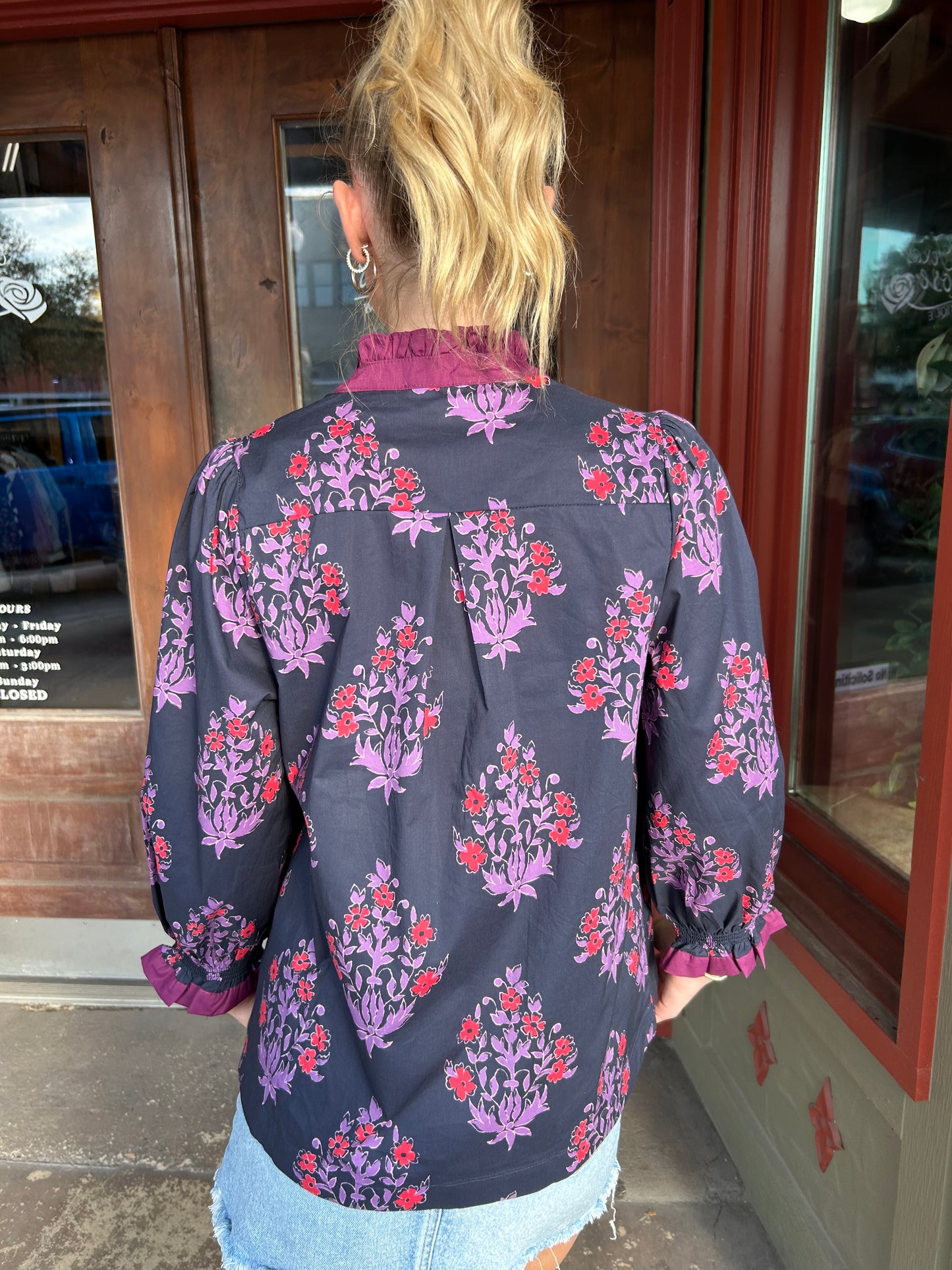 Fall Floral Top