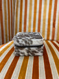 Square Cowhide Jewelry Box