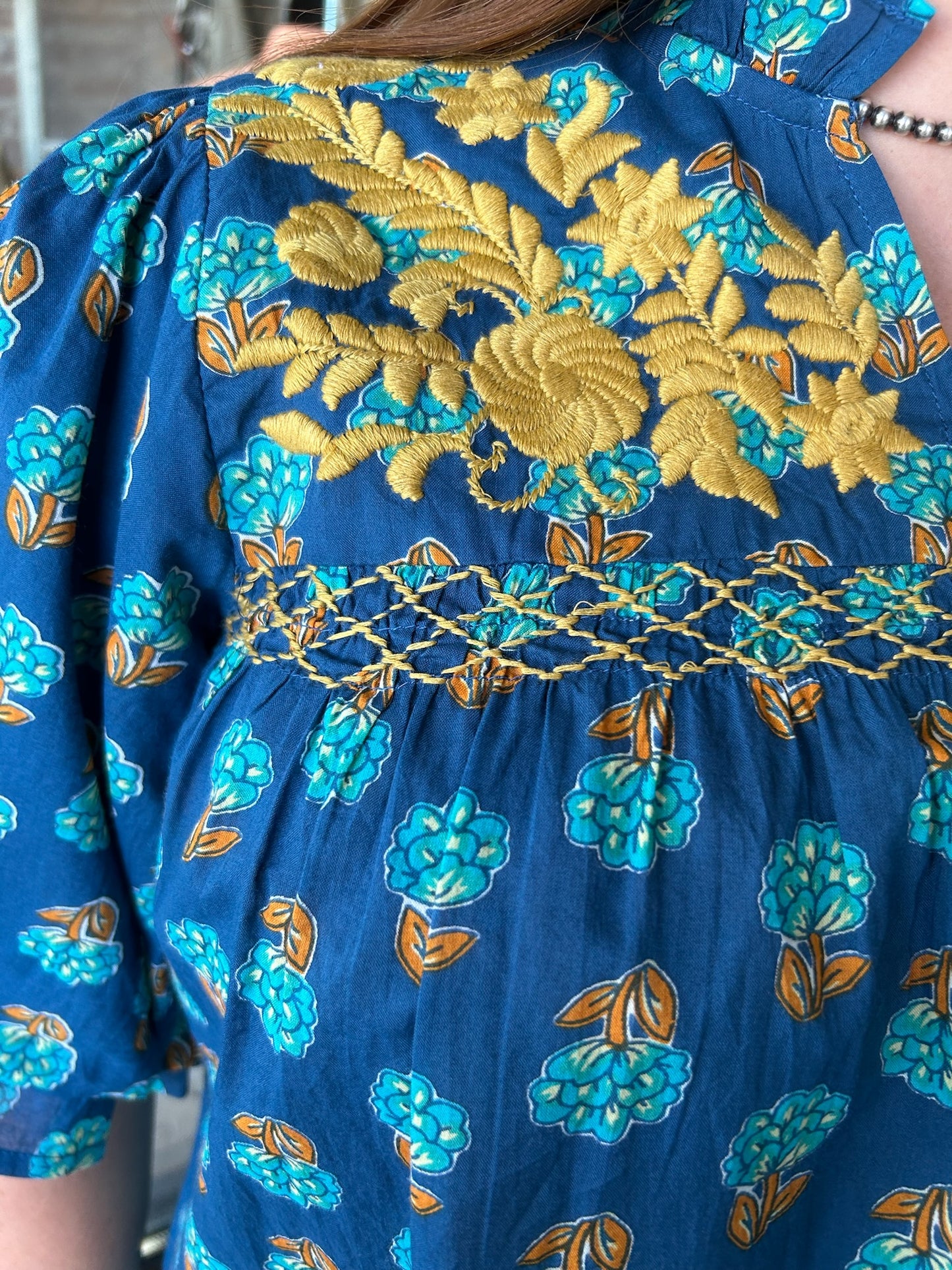 Camilla Top - Blue