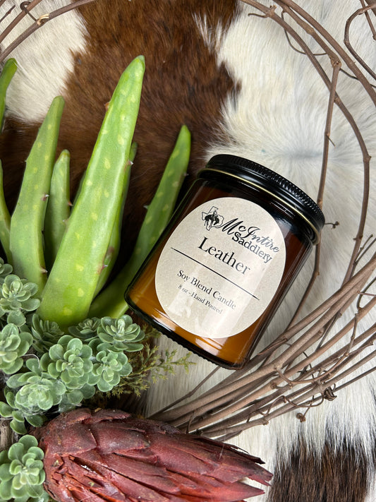 Leather Candle