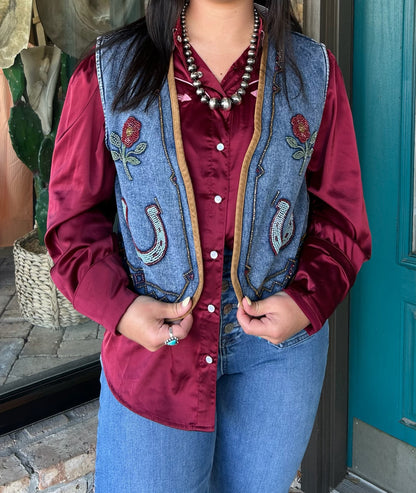 Charli Ann Beaded Vest