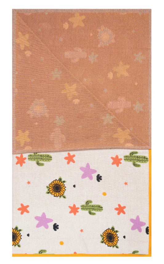 Desert Bloom Bandana Throw