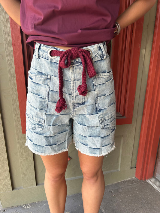 Checkered Shorts