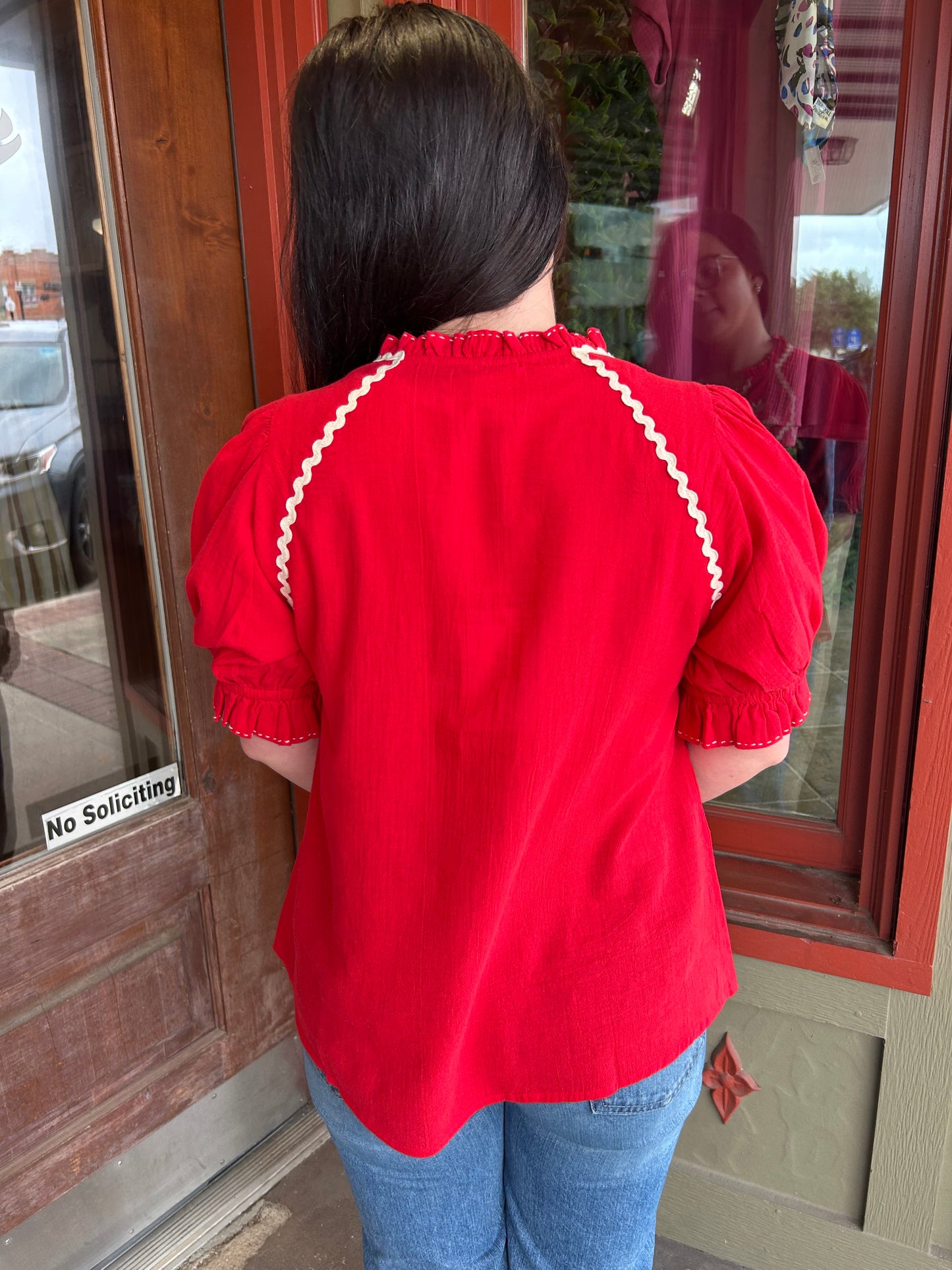 Dana Top - Red