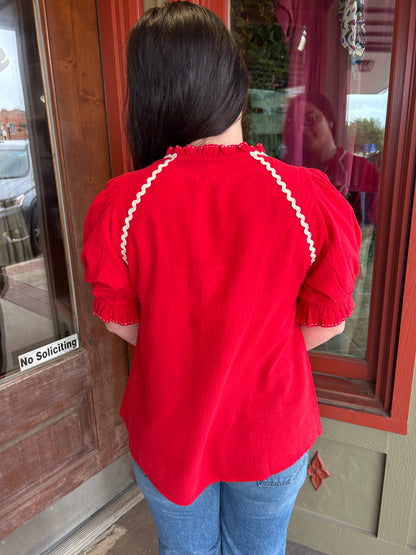 Dana Top - Red