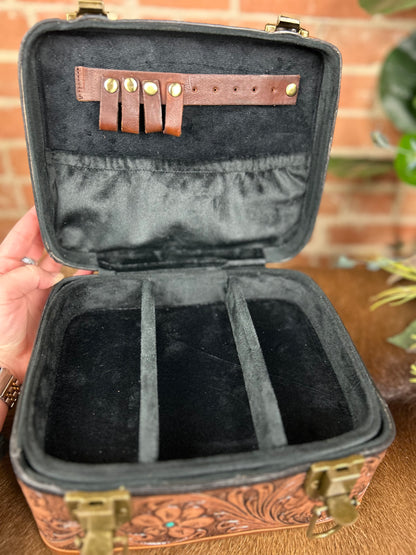 Rectangle Tooled Jewelry Box