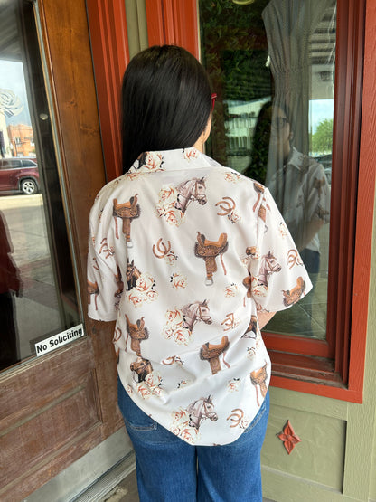 Horse Saddle Shirt