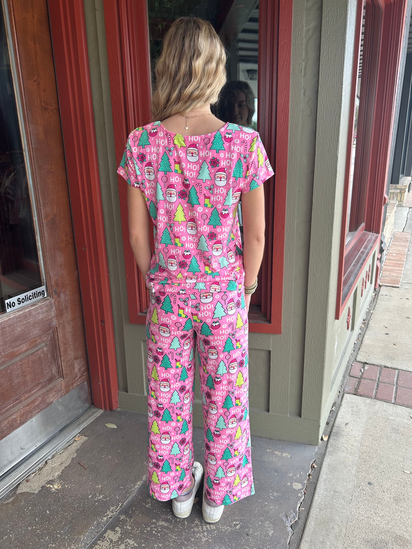 Pink Christmas Pajamas