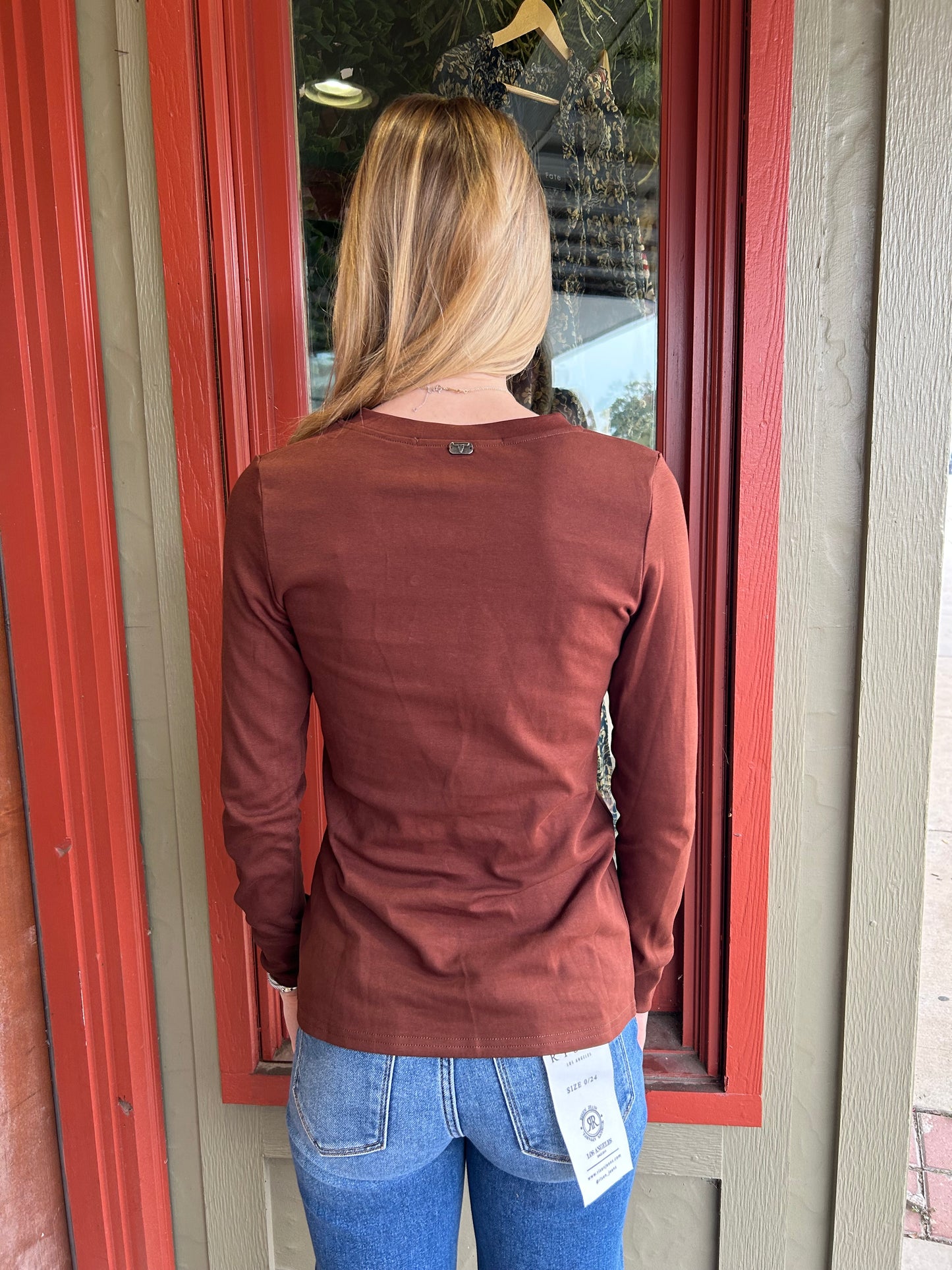 Marti Concho Shirt - Brown