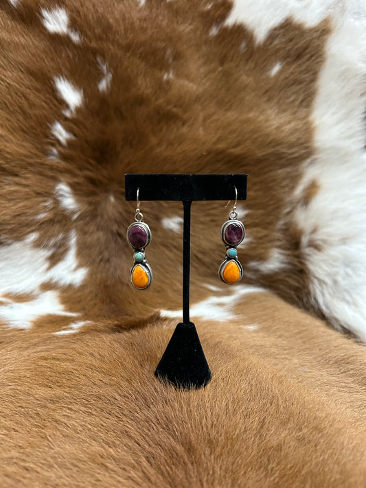 Spiney Drop Earrings