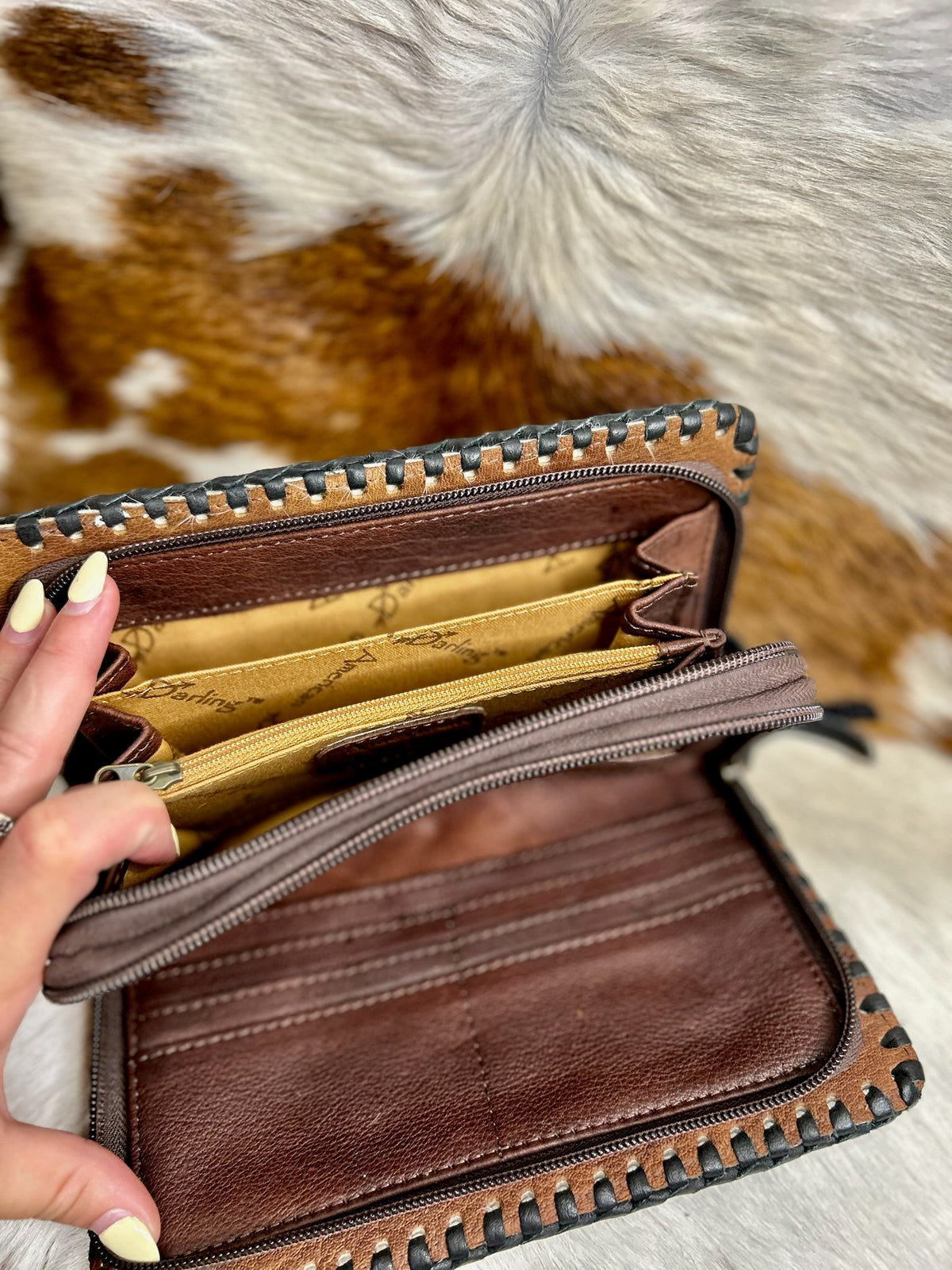 Hair On Hide Book Wallet