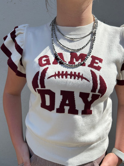 Game Day Sweater Top