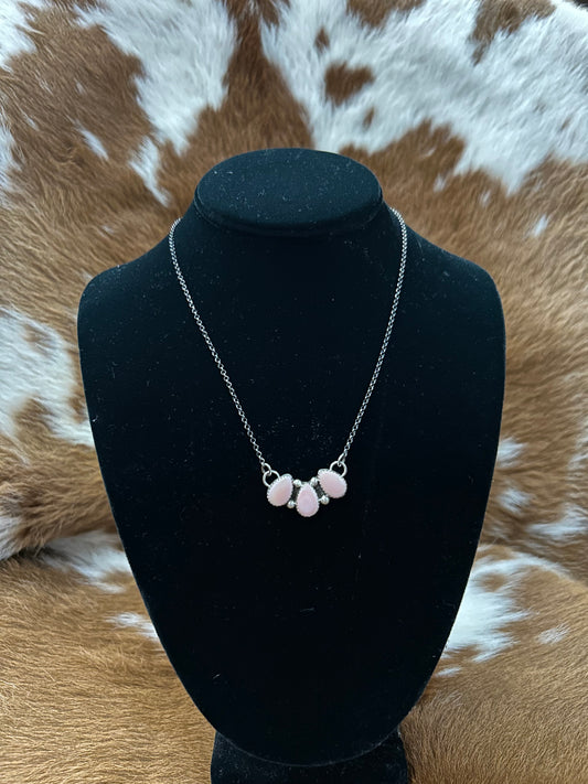 Jimson Belin Pink Conch Necklace