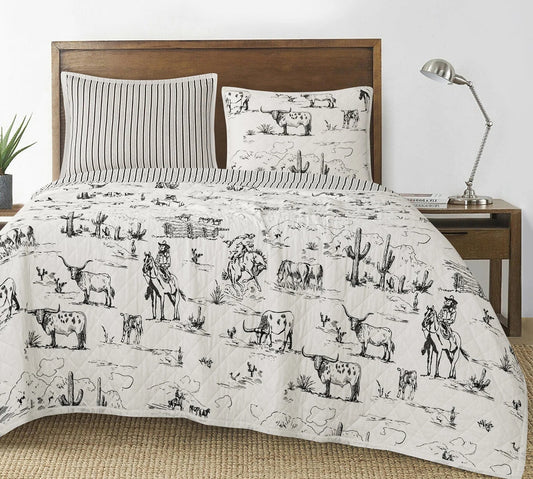 Ranchlife Quilt Set - KING