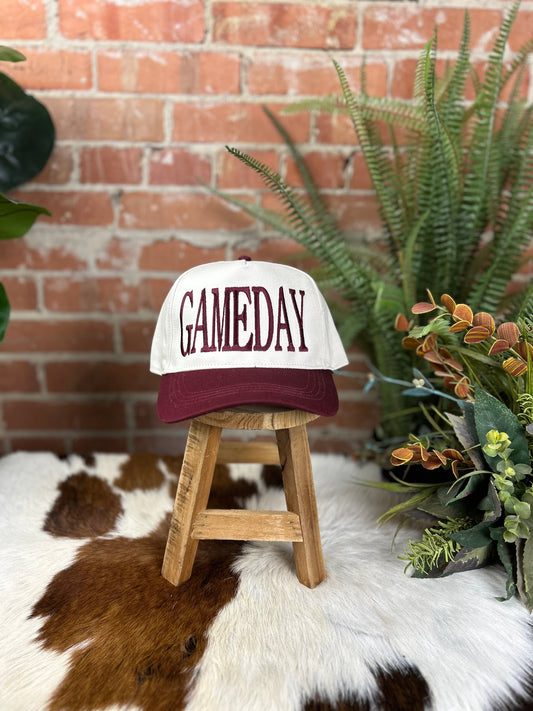 Gameday Cap- maroon