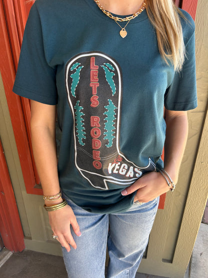 Let's Rodeo Vegas Tee