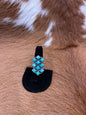 10 Stone Argyle Cluster Ring