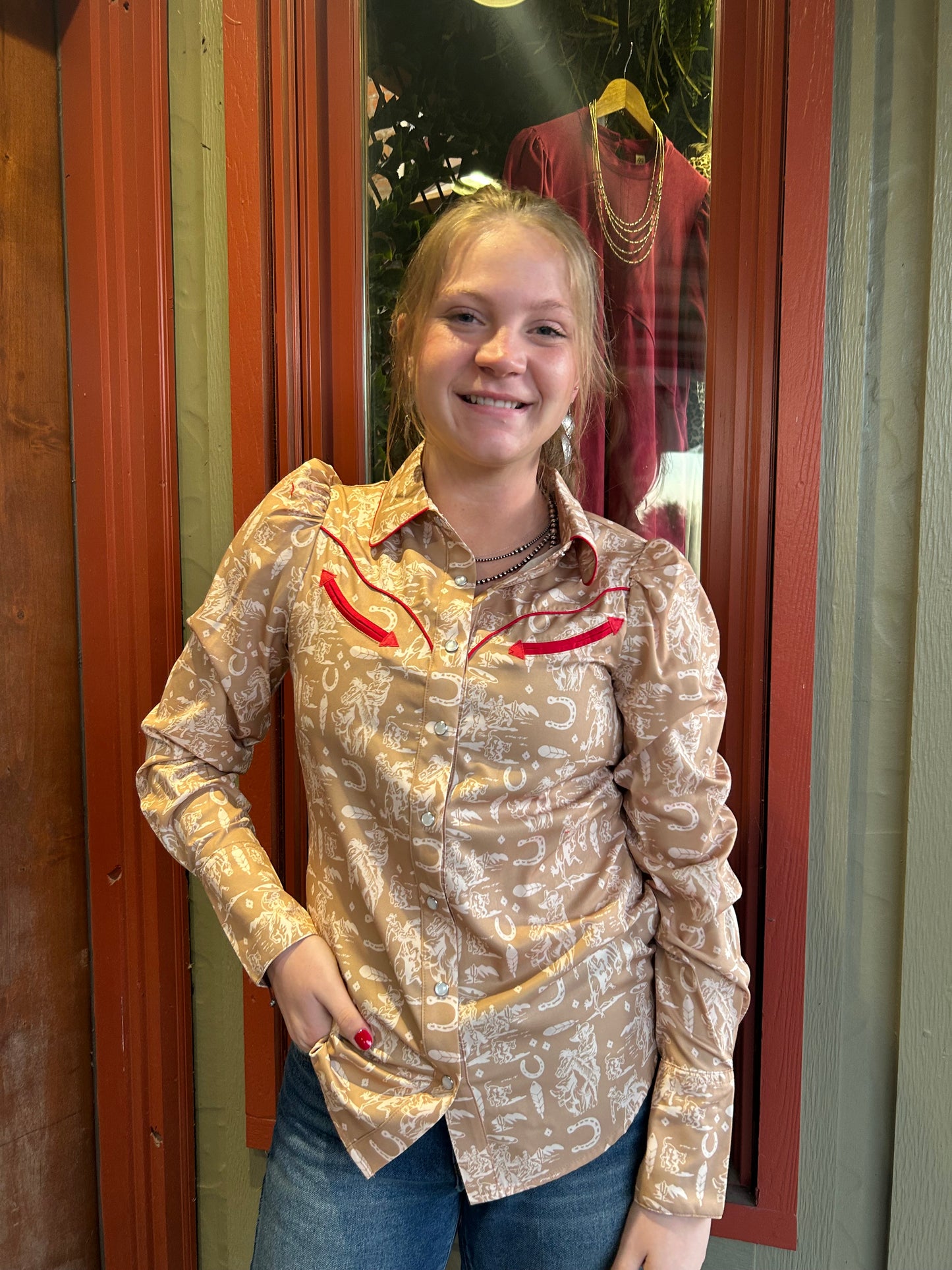 Sagebrush Shirt - Cowboy Feather