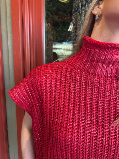 Cherry Kiss Sweater Vest