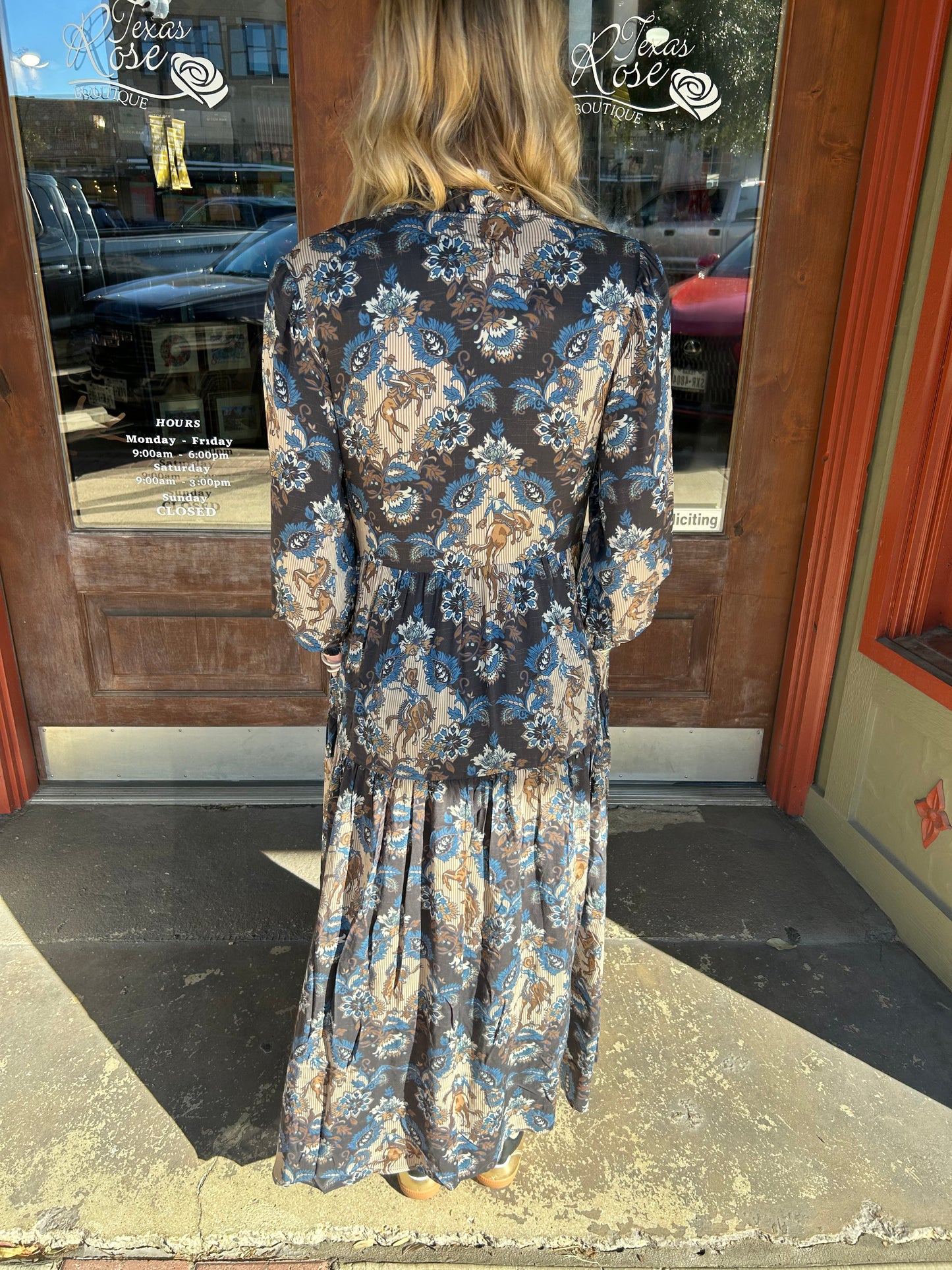 Dewitt's Damask Dress