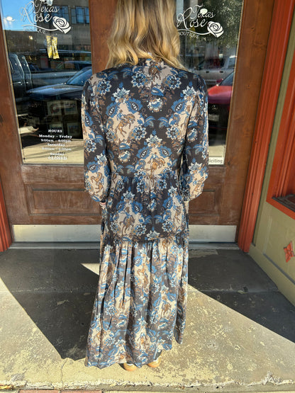 Dewitt's Damask Dress