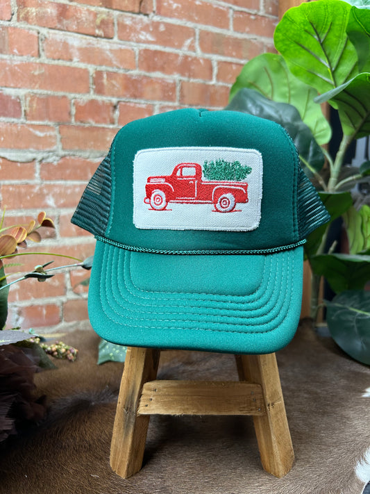 Red Truck Trucker Cap