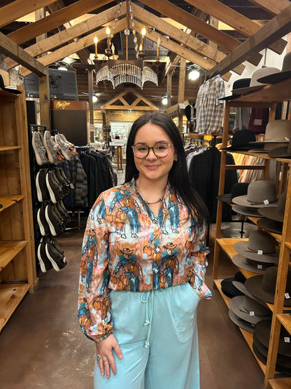 Standing Cowboy Shirt