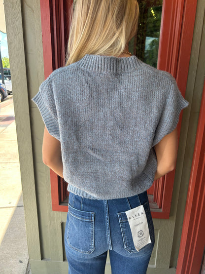 Slate Sweater Vest
