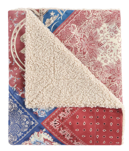 Patchwork Bandana Throw