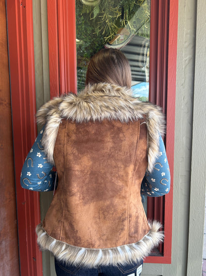 Luxe Vest - Cinnamon