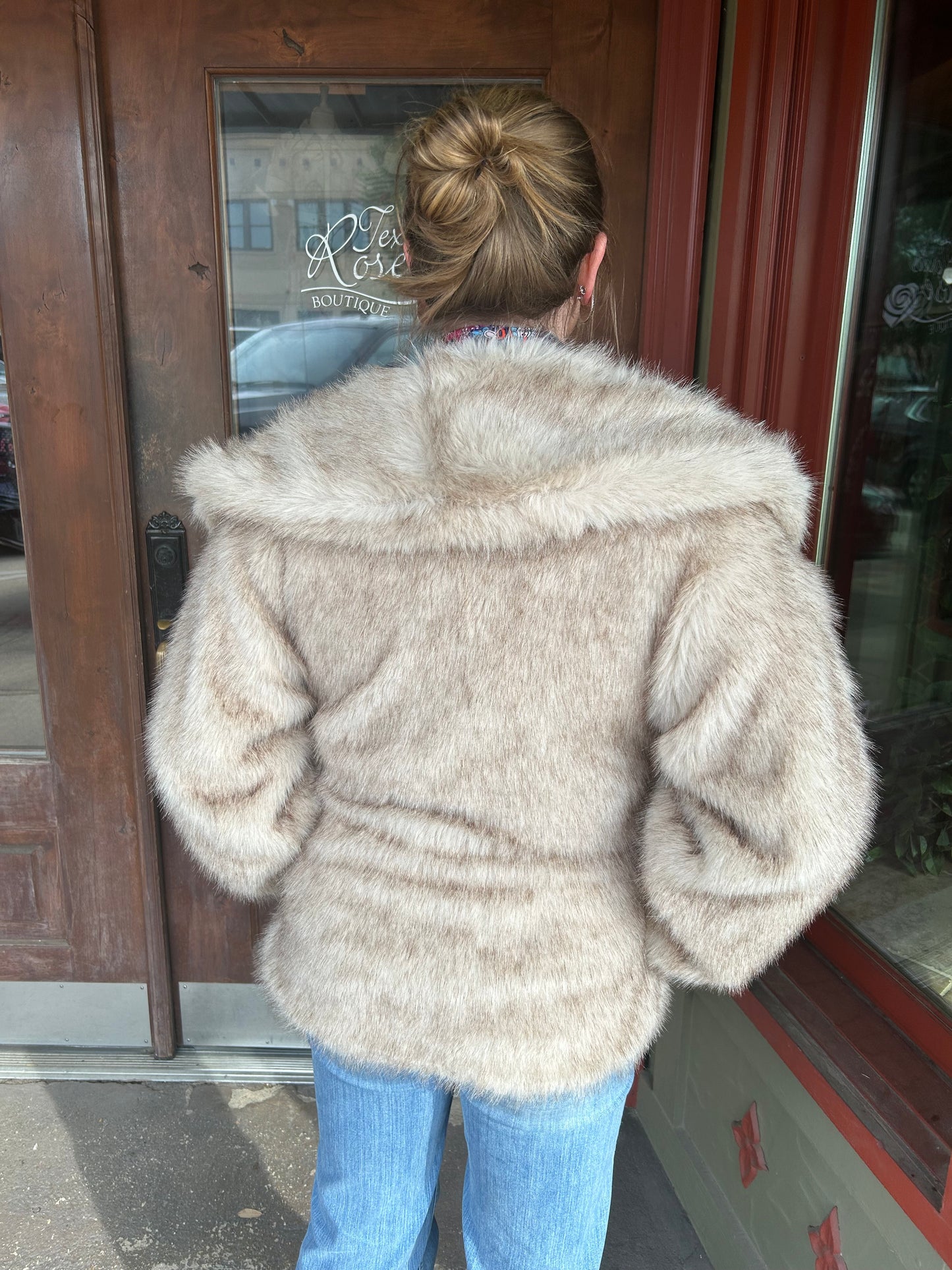 Faux Fur Coat
