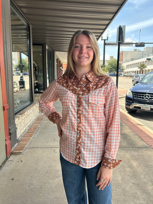 Jimdandy Shirt - Ditzy daisy