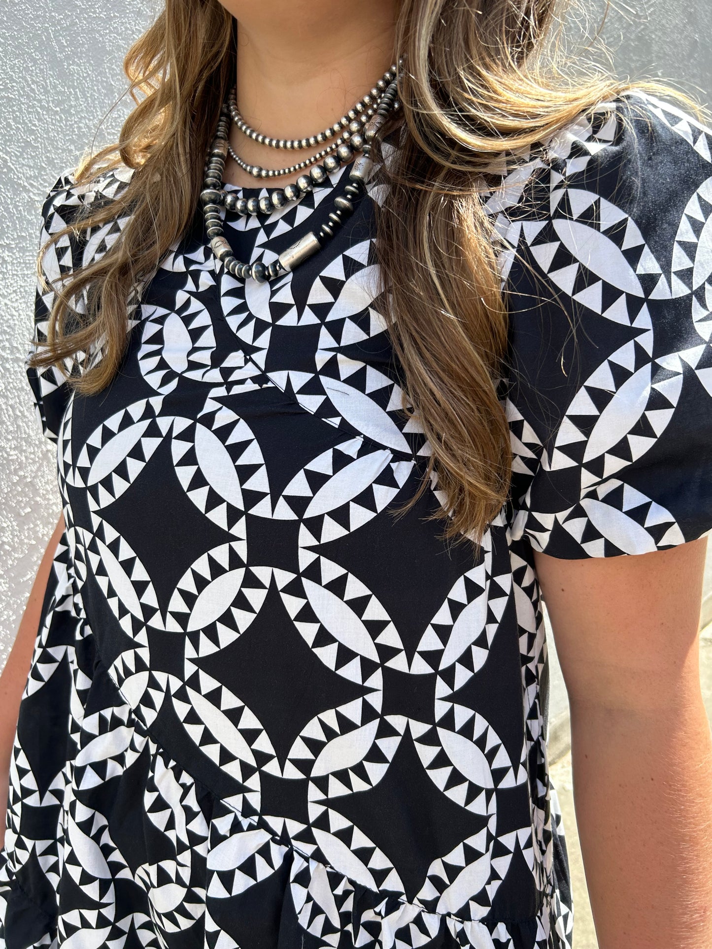 Quality Pattern Swing Dress