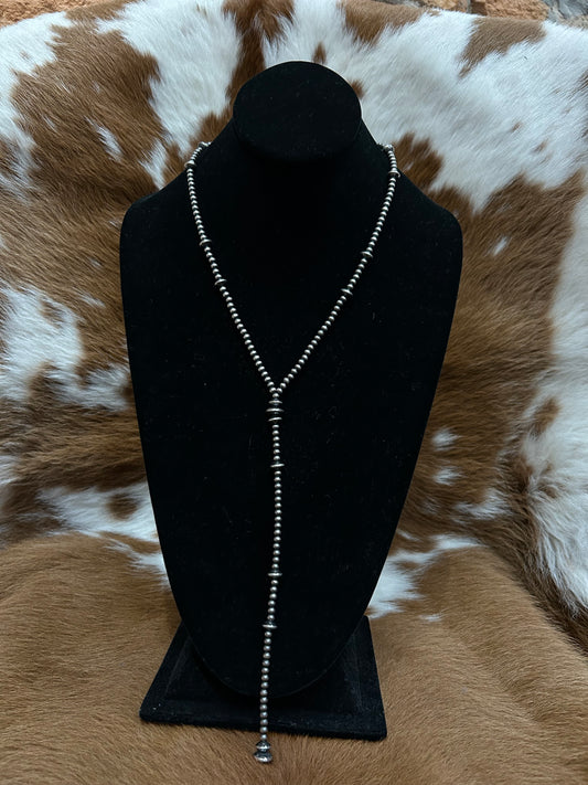 Lariat Style Navajo Necklace