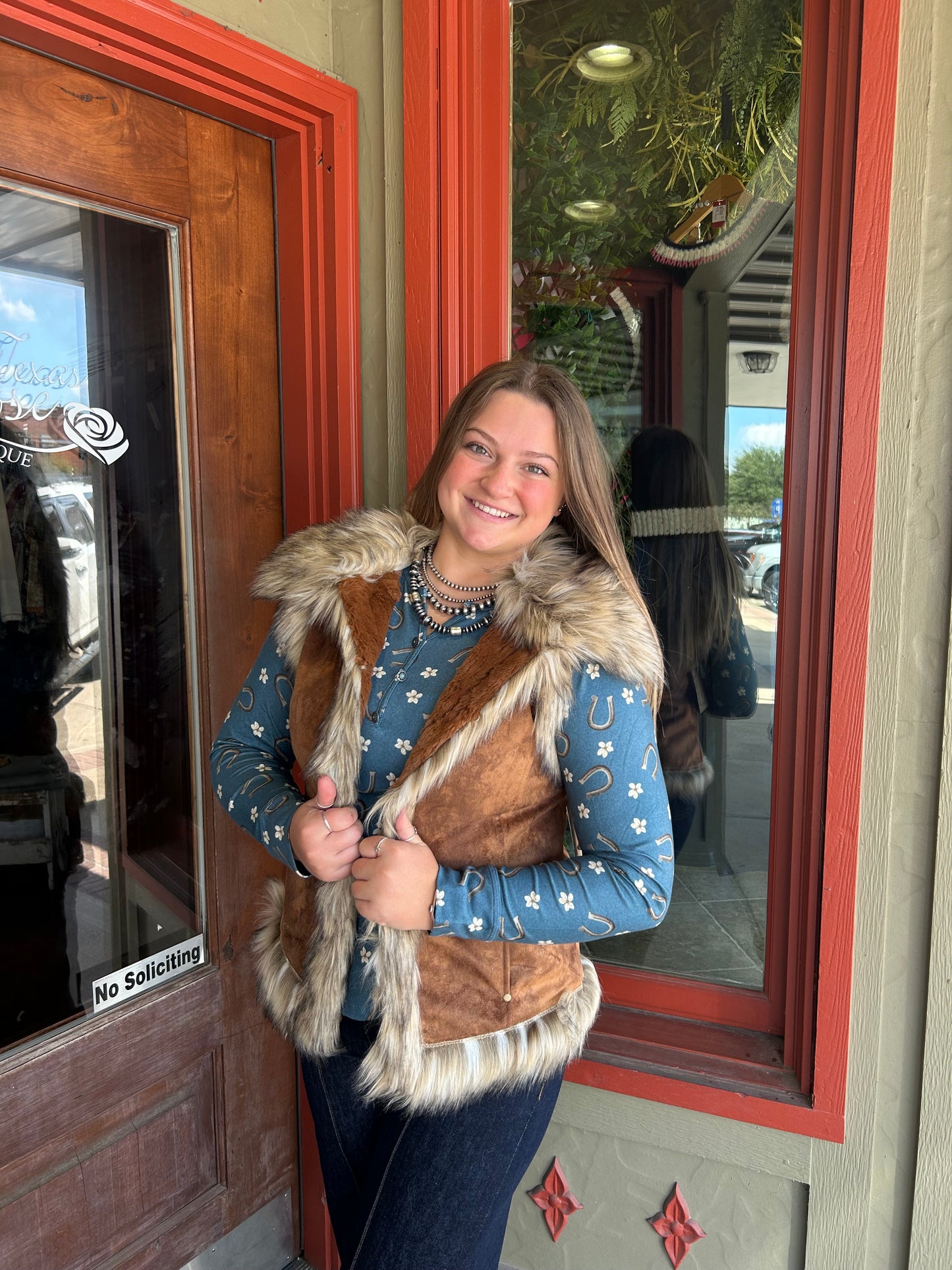 Luxe Vest - Cinnamon