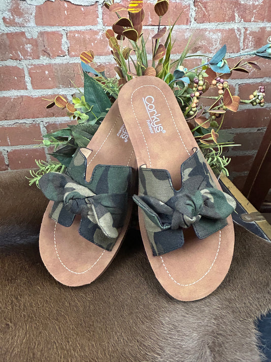 Too Cute Camo Sandal