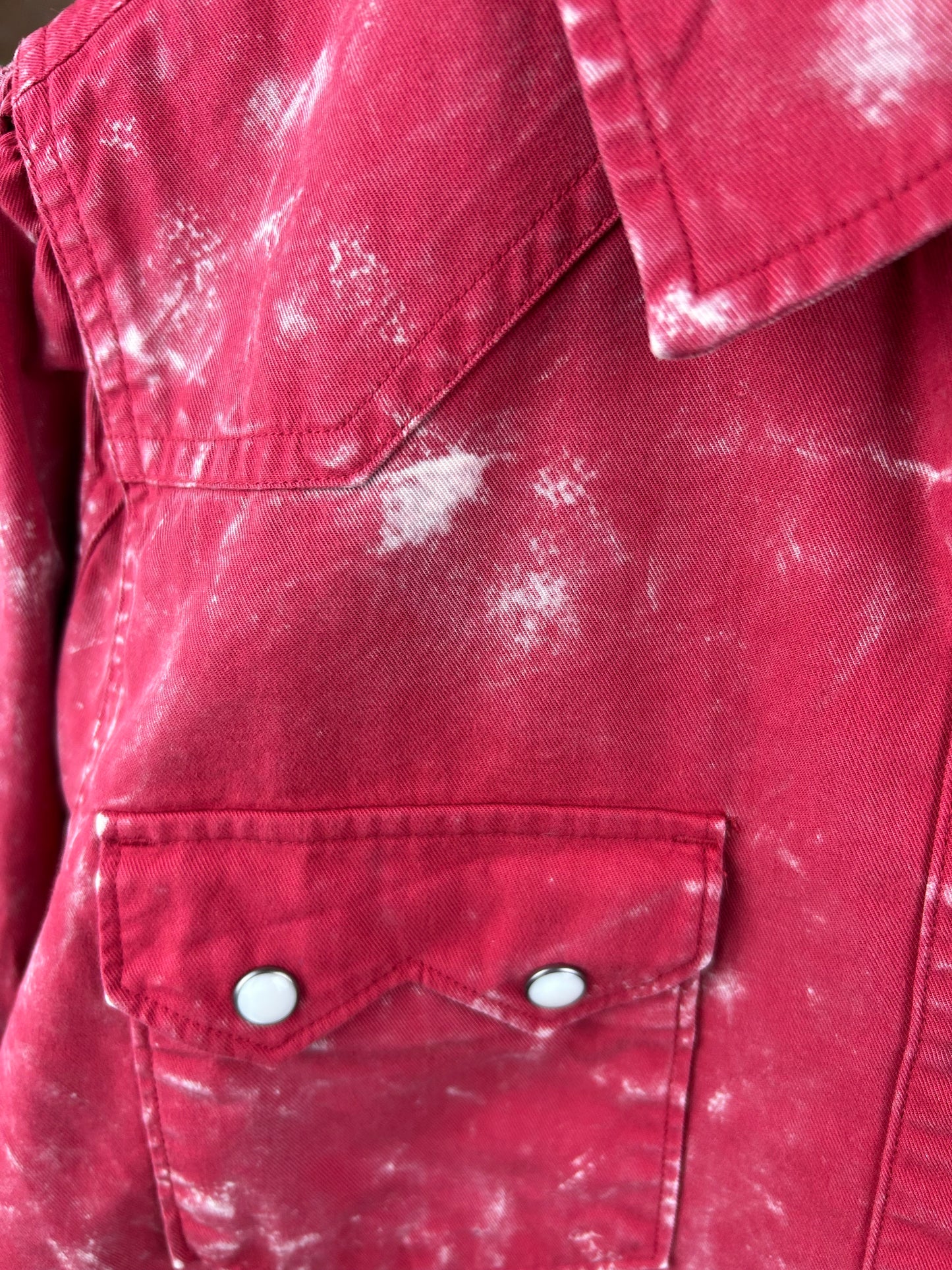 Ranchy Red Denim Shirt