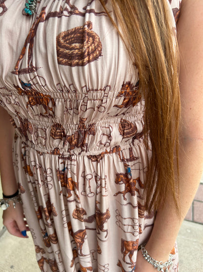 Horse Snaffle Bit Flutter Dres
