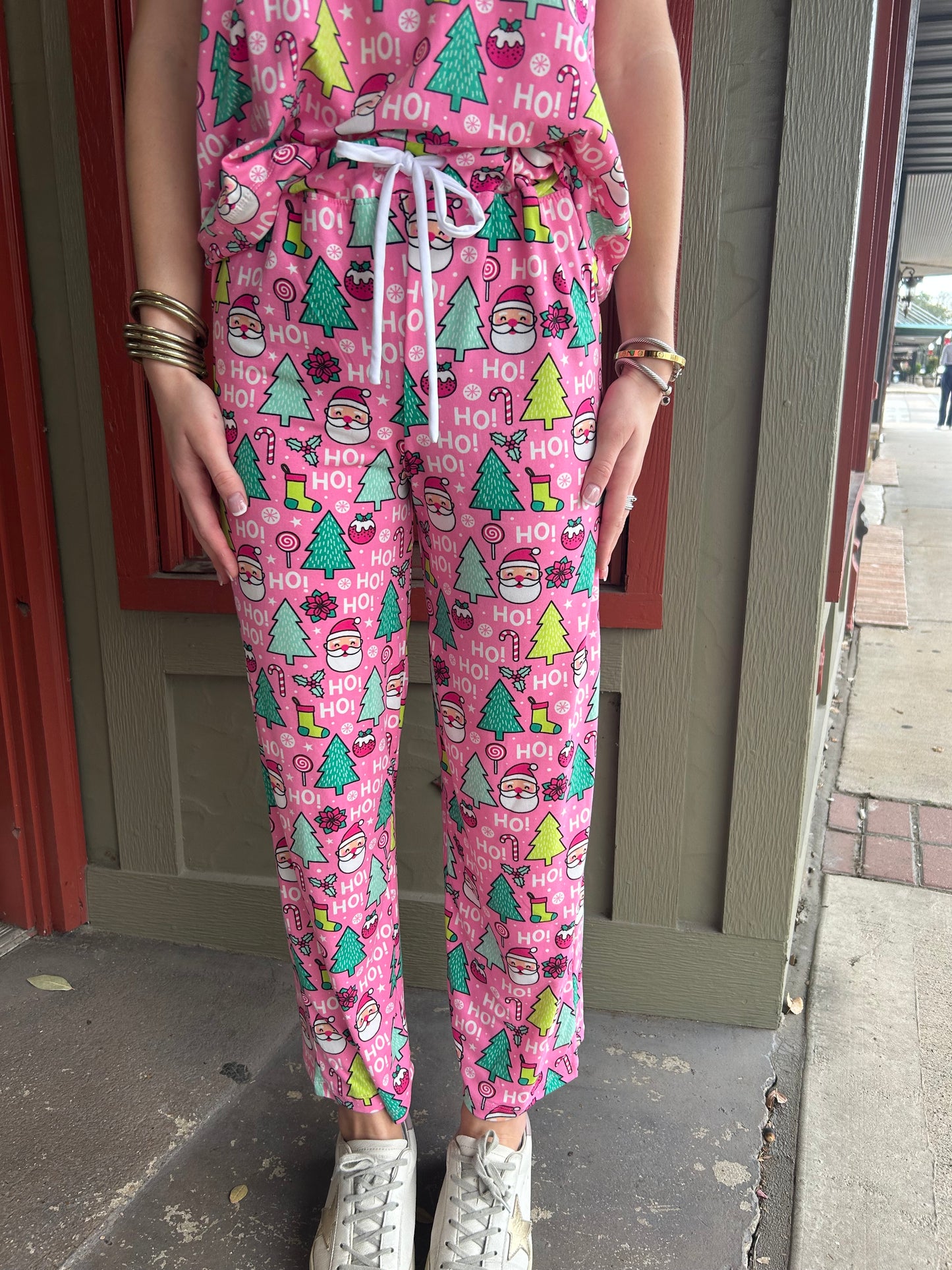 Pink Christmas Pajamas