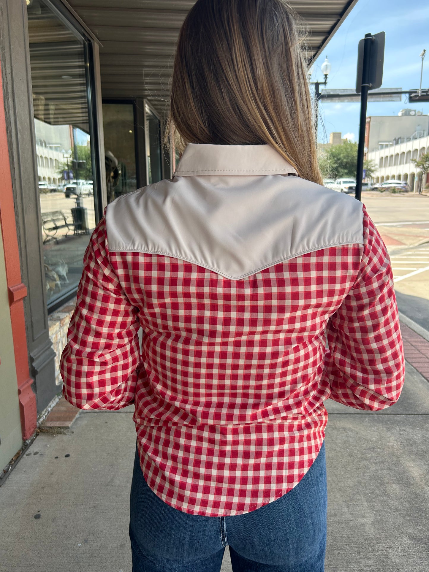 Jimdandy Shirt - Red Gingham