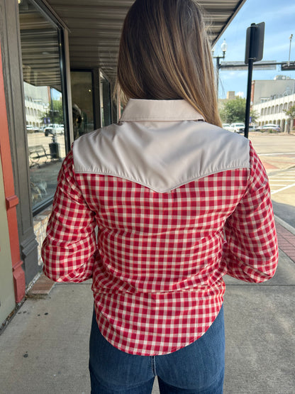 Jimdandy Shirt - Red Gingham