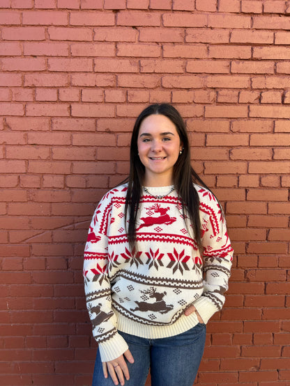 Reindeer Sweater
