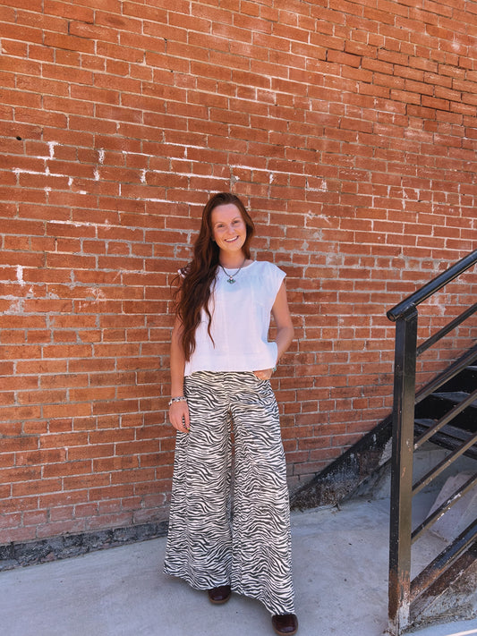 Zebra Pants